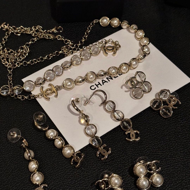 Ch*el earrings